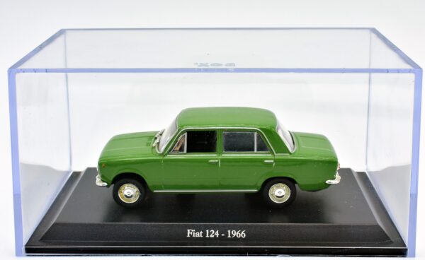 Modellino auto scala 1:43 FIAT 124 diecast collezione da edicola - immagine 5
