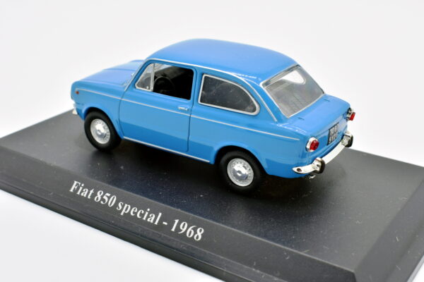 modellino auto scala 1:43 FIAT 850 SPECIAL diecast collezione da edicola - immagine 5