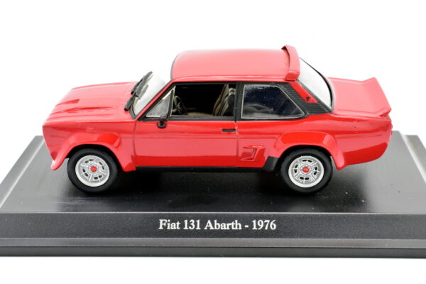 Modellino auto scala 1:43 Fiat 131 Abarth modellismo statico da collezione - immagine 3