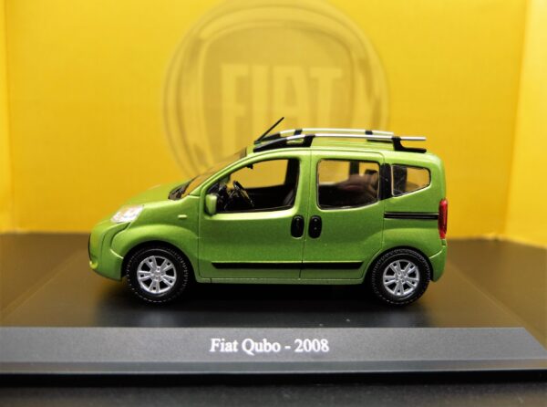 Modellino auto FIAT QUBO scala 1:43 modellismo statico collezione norev diecast - immagine 2
