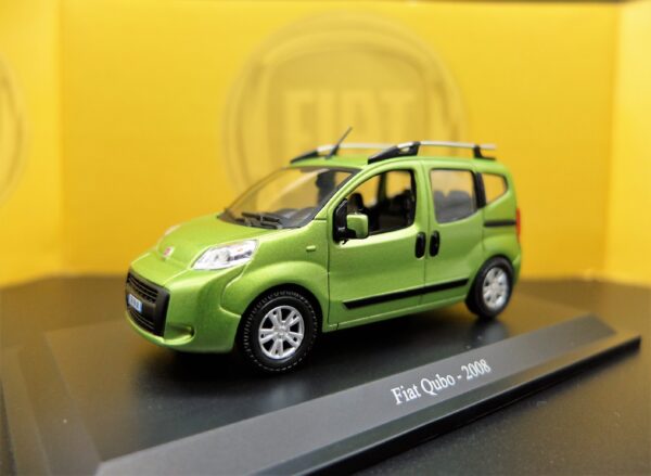 Modellino auto FIAT QUBO scala 1:43 modellismo statico collezione norev diecast - immagine 3