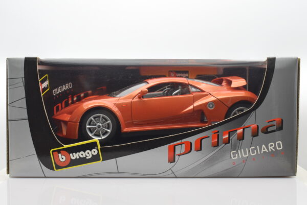 Modellino auto PRIMA GIUGIARO scala 1:18 Burago diecast modellismo da collezione - immagine 2