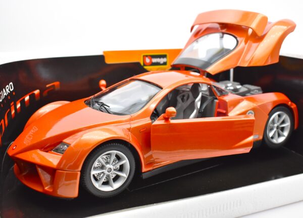 Modellino auto PRIMA GIUGIARO scala 1:18 Burago diecast modellismo da collezione