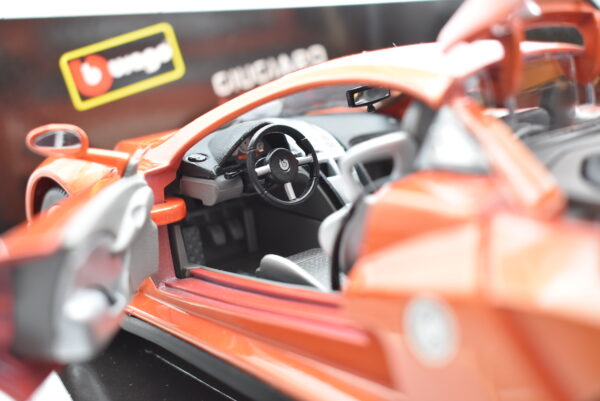Modellino auto PRIMA GIUGIARO scala 1:18 Burago diecast modellismo da collezione - immagine 7