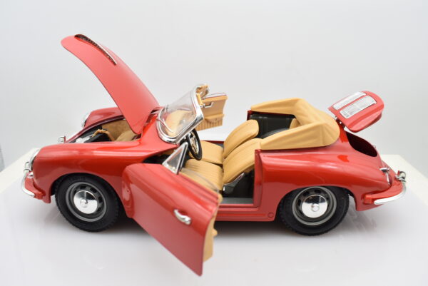 Modellino auto scala 1:18 PORSCHE 356 B modellismo da collezione - immagine 5