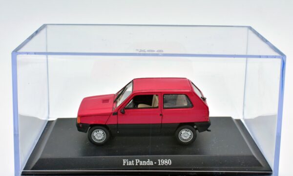 Modellino auto FIAT PANDA scala 1:43 modellismo statico collezione norev diecast - immagine 2