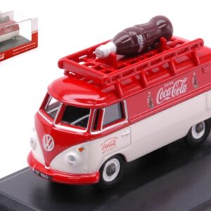 Modellino auto scala 1:76 VW T1 VAN COCA COLA modellismo statico collezione