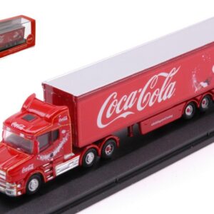 Modellino bus autobus SCANIA T TRAILER COCA COLA modellismo collezione