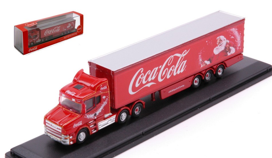 Modellino Bus Autobus SCANIA T TRAILER COCA COLA Modellismo Collezione