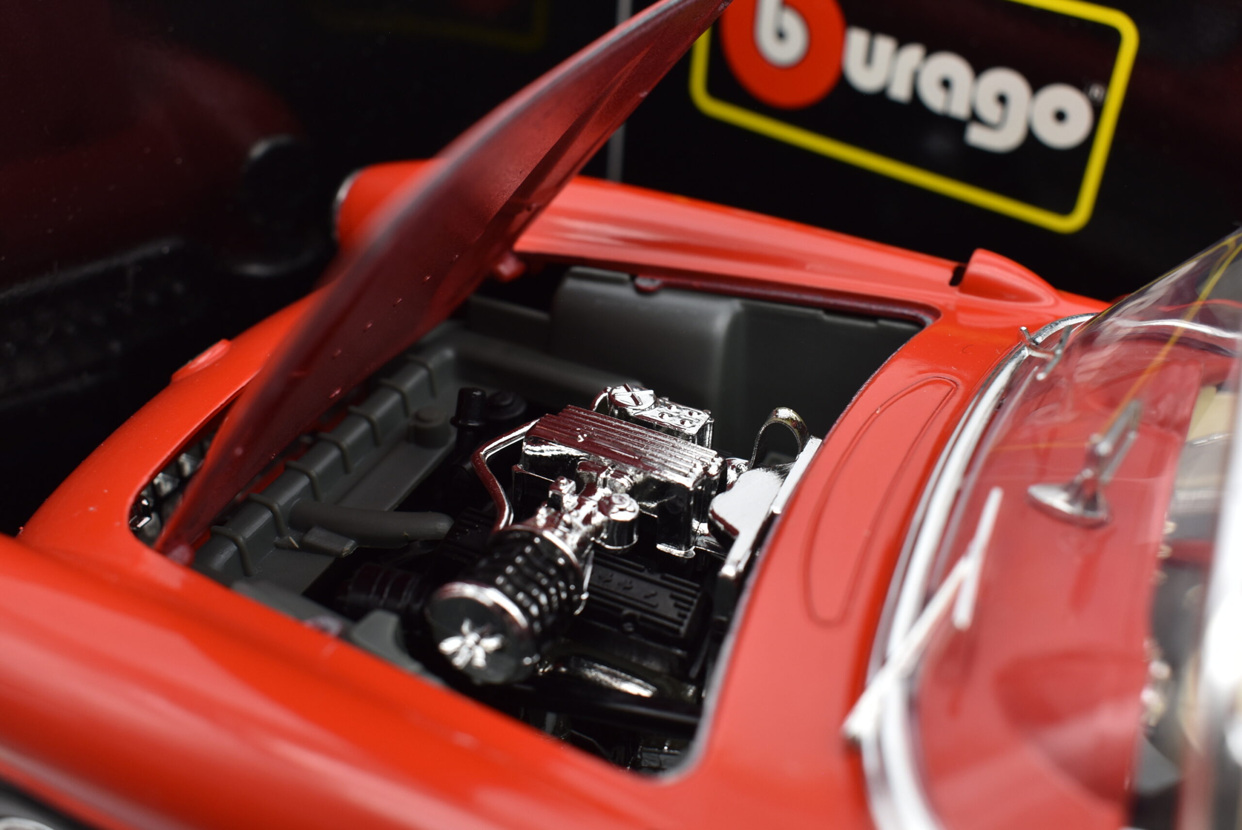 Modellino auto scala 1:18 Chevrolet Corvette diecast modellismo collezione burago - immagine 6