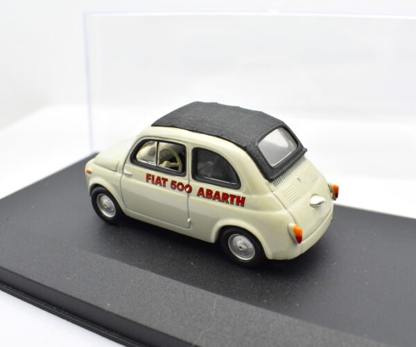 Modellini auto da collezione scala 1:43 FIAT 500 Abarth diecast modellismo statico - immagine 4