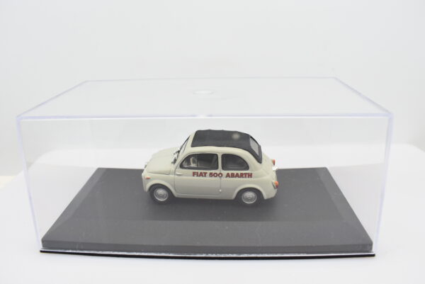 Modellini auto da collezione scala 1:43 FIAT 500 Abarth diecast modellismo statico - immagine 5