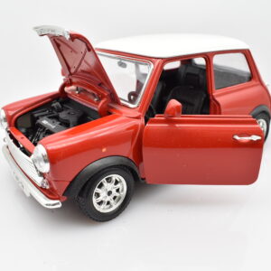 Modellino auto scala 1:18 MINI COOPER burago rosso diecast collezione