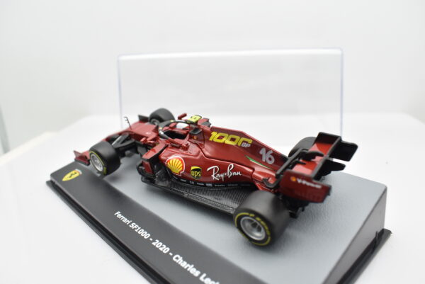 Modellini Auto Ferrari SF1000 2020 Leclerc scala 1:43 formula 1 gp collezione ixo - immagine 5