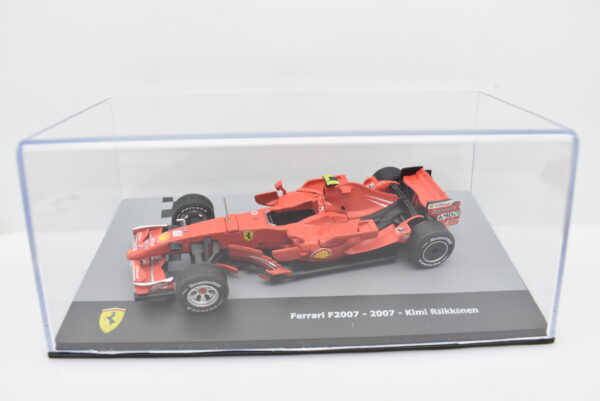 Modellini Auto Ferrari F2007 Raikkonen scala 1:43 formula 1 gp collezione ixo - immagine 2