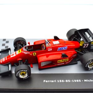 Modellini Auto Ferrari 156-85 1985 Alboreto scala 1:43 formula 1 gp collezione ixo