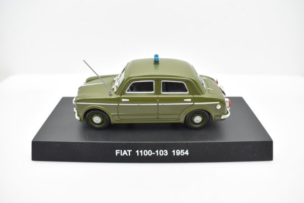 Modellini auto carabinieri da collezione scala 1:43 Fiat 1100 diecast modellismo da collezione - immagine 2