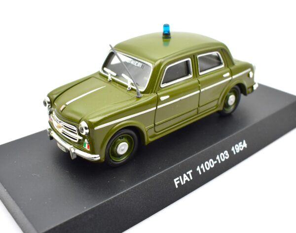 Modellini auto carabinieri da collezione scala 1:43 Fiat 1100 diecast modellismo da collezione