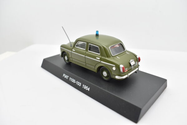 Modellini auto carabinieri da collezione scala 1:43 Fiat 1100 diecast modellismo da collezione - immagine 4