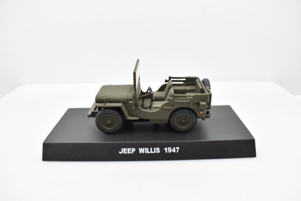 modellino auto esercito da collezione scala 1:43 Jeep Willis diecast modellismo da collezione - immagine 2