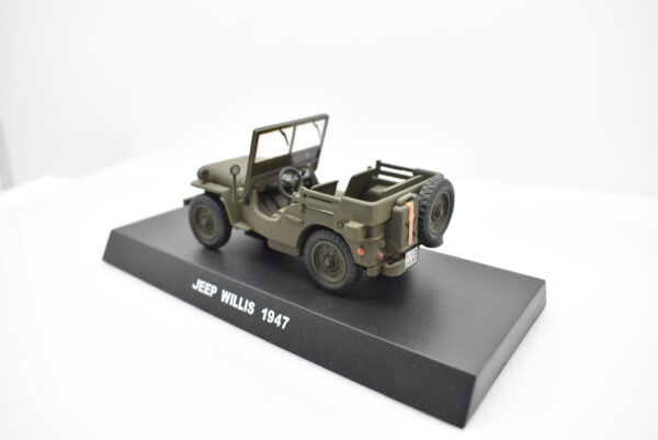 modellino auto esercito da collezione scala 1:43 Jeep Willis diecast modellismo da collezione - immagine 4
