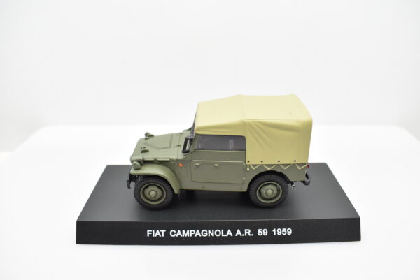 auto esercito da collezione scala 1:43 Fiat Campagnola A.R. 59 diecast modellismo da collezione - immagine 2