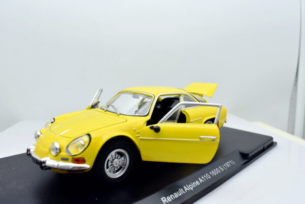 Modellino auto scala 1:24 RENAULT ALPINE A110 modellismo da collezione diecast - immagine 2