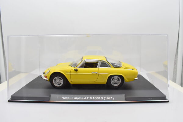 Modellino auto scala 1:24 RENAULT ALPINE A110 modellismo da collezione diecast - immagine 4