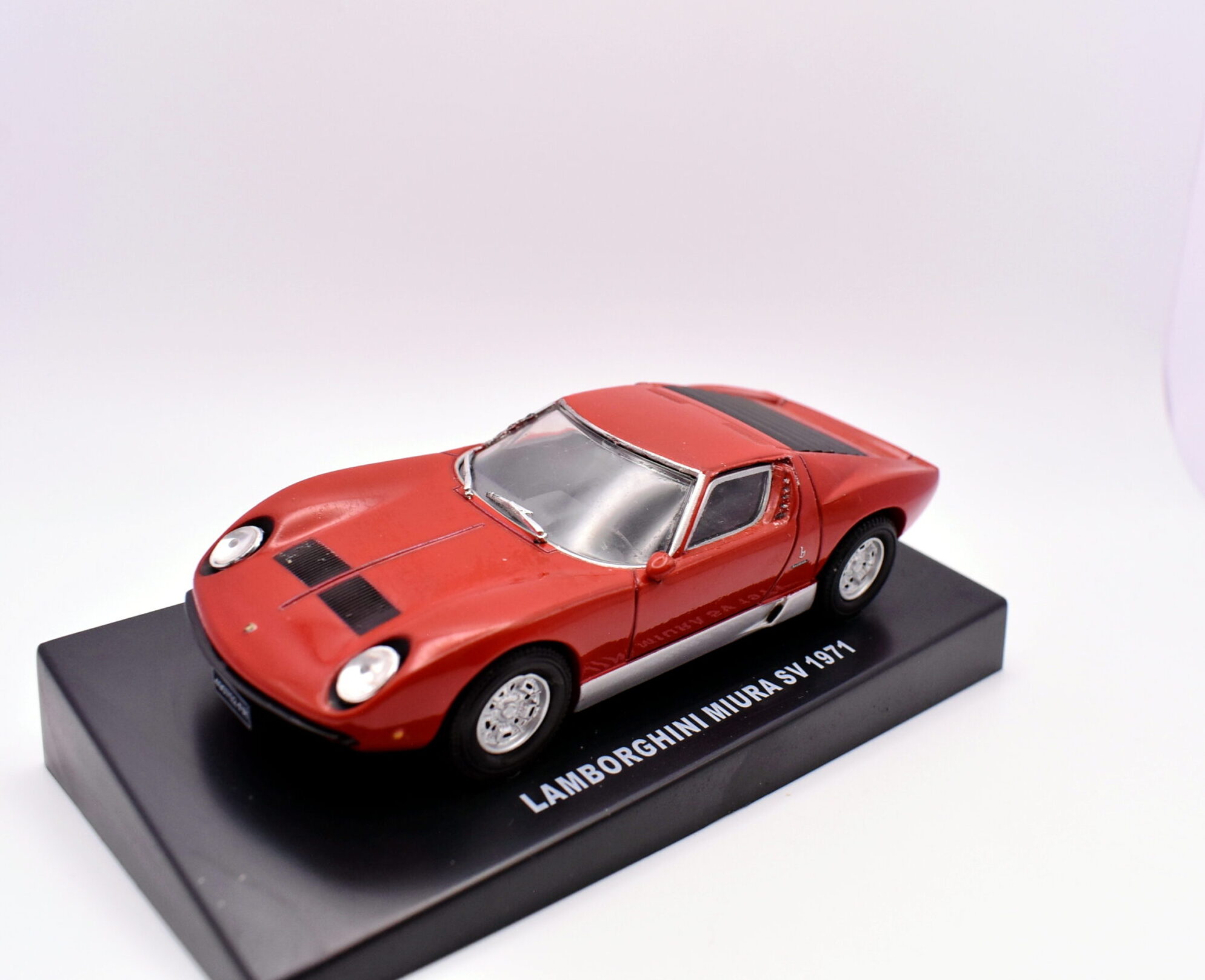 Modellino auto scala 1:43 LAMBORGHINI MIURA SV diecast modellismo