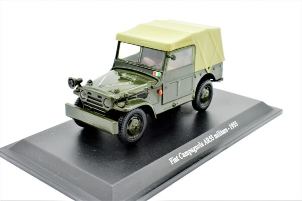 Modellini auto scala 1:43 FIAT CAMPAGNOLA AR55 Militare diecast collezione Norev