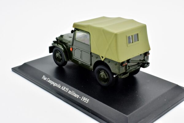 Modellini auto scala 1:43 FIAT CAMPAGNOLA AR55 Militare diecast collezione Norev - immagine 5