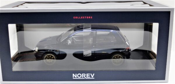 Modellino auto scala 1:18 Norev RENAULT CLIO WILLIAMS 1993 BLUE diecast modellismo statico - immagine 2