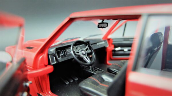 Modellino auto scala 1:24 Fiat 131 Abarth modellismo statico da collezione - immagine 6