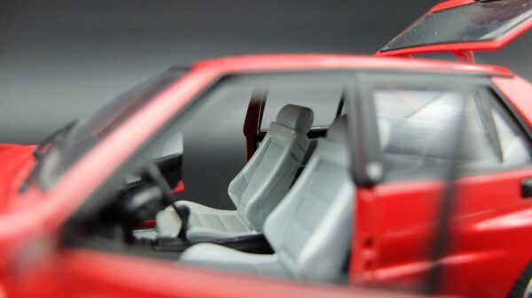 Modellino auto scala 1:24 LANCIA DELTA INTEGRALE 16V diecast modellismo statico - immagine 9