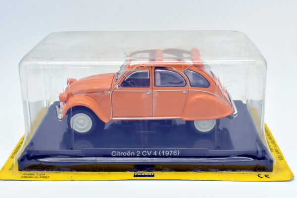 Modellino auto scala 1:24 Citroen Dyane 6 modellismo statico da collezione - immagine 9