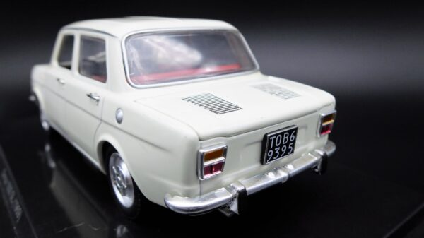Modellino auto SIMCA 1000 scala 1:24 diecast modellismo collezione statico epoca - immagine 8