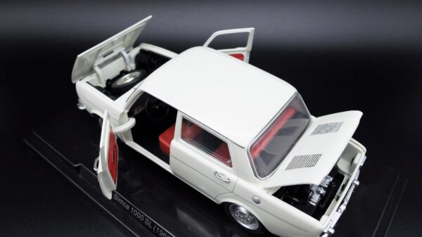 Modellino auto SIMCA 1000 scala 1:24 diecast modellismo collezione statico epoca - immagine 12