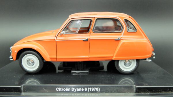 Modellino auto scala 1:24 Citroen Dyane 6 modellismo statico da collezione - immagine 10