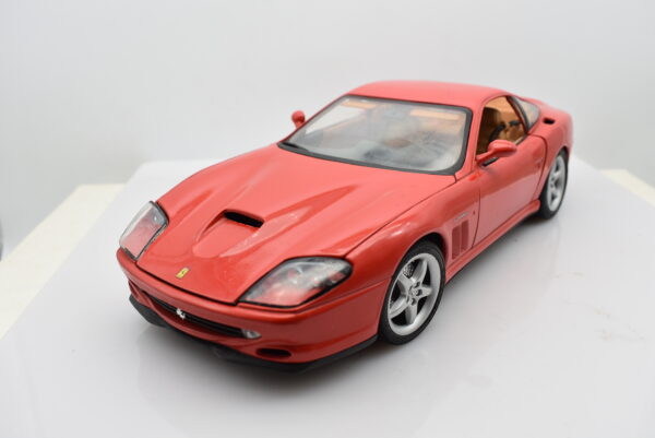 Modellino auto FERRARI 550 MARANELLO scala 1:18 Maisto diecast modellismo da collezione - immagine 6