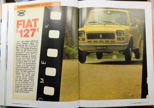 fascicolo Quattroruote Collection FIAT 127 modellino auto 1:24 libro book - immagine 8