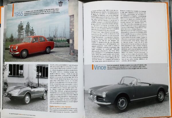 fascicolo Quattroruote Collection ALFA ROMEO GIULIETTA SPIDER modellino auto 1:24 libro book - immagine 4