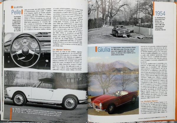 fascicolo Quattroruote Collection ALFA ROMEO GIULIETTA SPIDER modellino auto 1:24 libro book - immagine 6