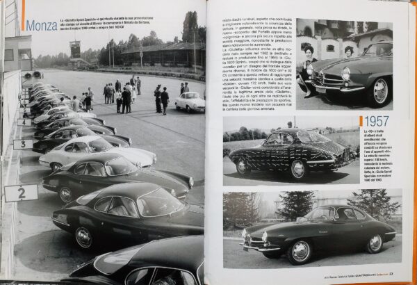 fascicolo Quattroruote Collection ALFA ROMEO GIULIETTA SPIDER modellino auto 1:24 libro book - immagine 7