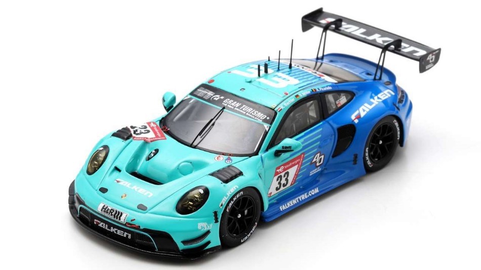 Modellino auto scala 1:43 Spark PORSCHE 911 GT3 R 24H