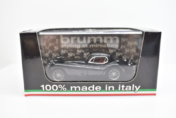 Modellino auto scala 1:43 Jaguar XK120 Coupe Brumm diecast modellismo da collezione - immagine 3