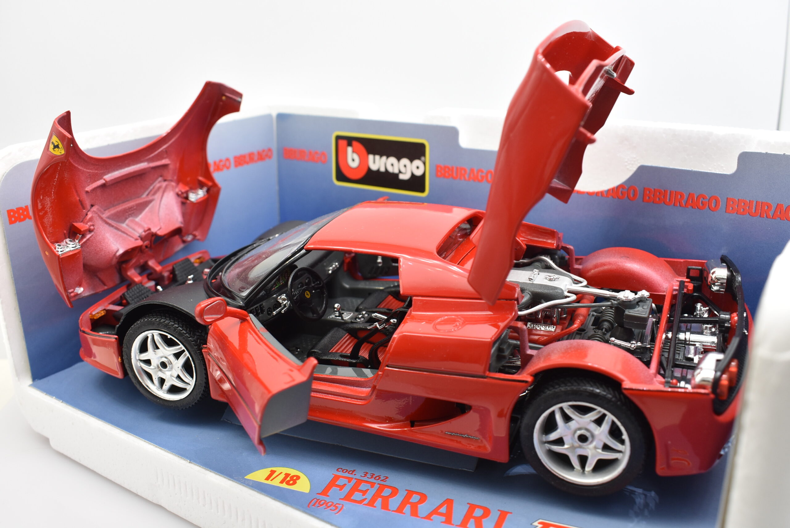 Modellismo Da Collezione In Scala - Auto In Metallo Con Porte Apribili E Verniciatura Lucida - Foto 2