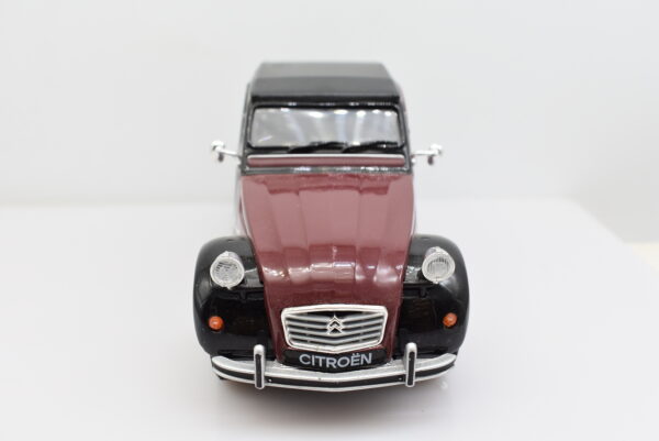 Modellino auto scala 1:24 Citroen 2 CV Welly diecast modellismo da collezione - immagine 5