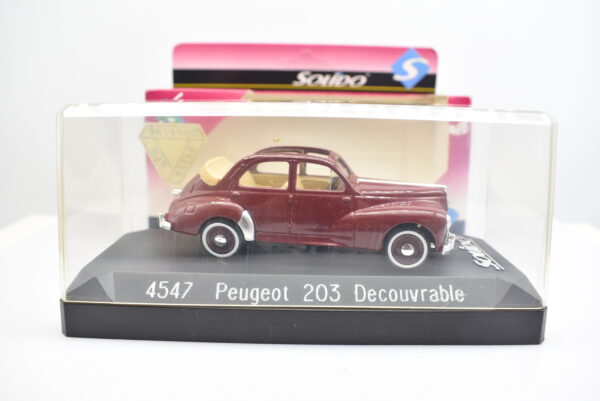 Modellino auto scala 1:43 Peugeot 203 Decouvrable Solido diecast modellismo da collezione - immagine 3