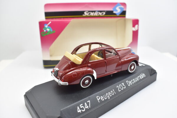 Modellino auto scala 1:43 Peugeot 203 Decouvrable Solido diecast modellismo da collezione - immagine 6