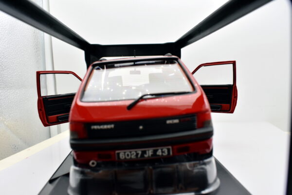 Modellino auto scala 1:18 Peugeot 205 GTI Norev diecast modellismo collezione - immagine 3